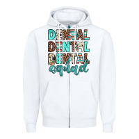 White dental squad Zipper Hoodie - JahusDesignShop