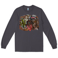 Smoke western Long Sleeve Tee - SublimationCraftShop