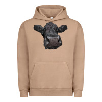 Pigment Burro Black Angus Heifer Urban Hoodie - LillyAllenDesigns