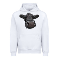 White Black Angus Heifer Urban Hoodie - LillyAllenDesigns