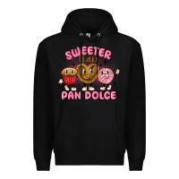 Black sweeter than pan dolce Premium Hoodie - MaliasSmallBusiness