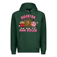 Sports Green sweeter than pan dolce Premium Hoodie - MaliasSmallBusiness