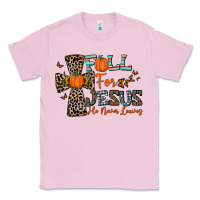 Bubblegum Pink fall for jesus he never leaves Classic Tee - CowhideDigitalArt