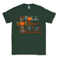 Sports Green fall for jesus he never leaves Classic Tee - CowhideDigitalArt