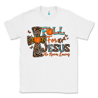 White fall for jesus he never leaves Classic Tee - CowhideDigitalArt