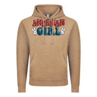 Vintage Coffee american girl Vintage Hoodie - MaliasSmallBusiness