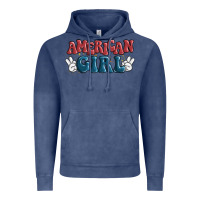 Vintage Denim american girl Vintage Hoodie - MaliasSmallBusiness