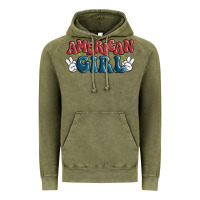 Vintage Olive american girl Vintage Hoodie - MaliasSmallBusiness