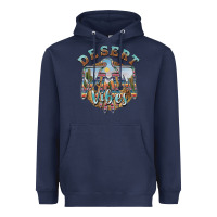 Navy desert vibes thunderbird Heavyweight Hoodie - BarkalooDesign