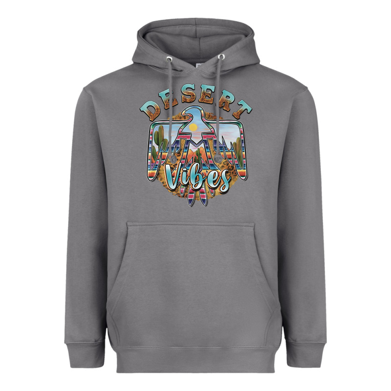 Desert Vibes Thunderbird Heavyweight Hoodie by BarkalooDesign | Teevron