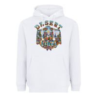 White desert vibes thunderbird Heavyweight Hoodie - BarkalooDesign