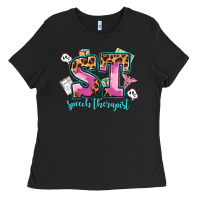 Black speech therapist Ladies Tee - AdoDesignShop