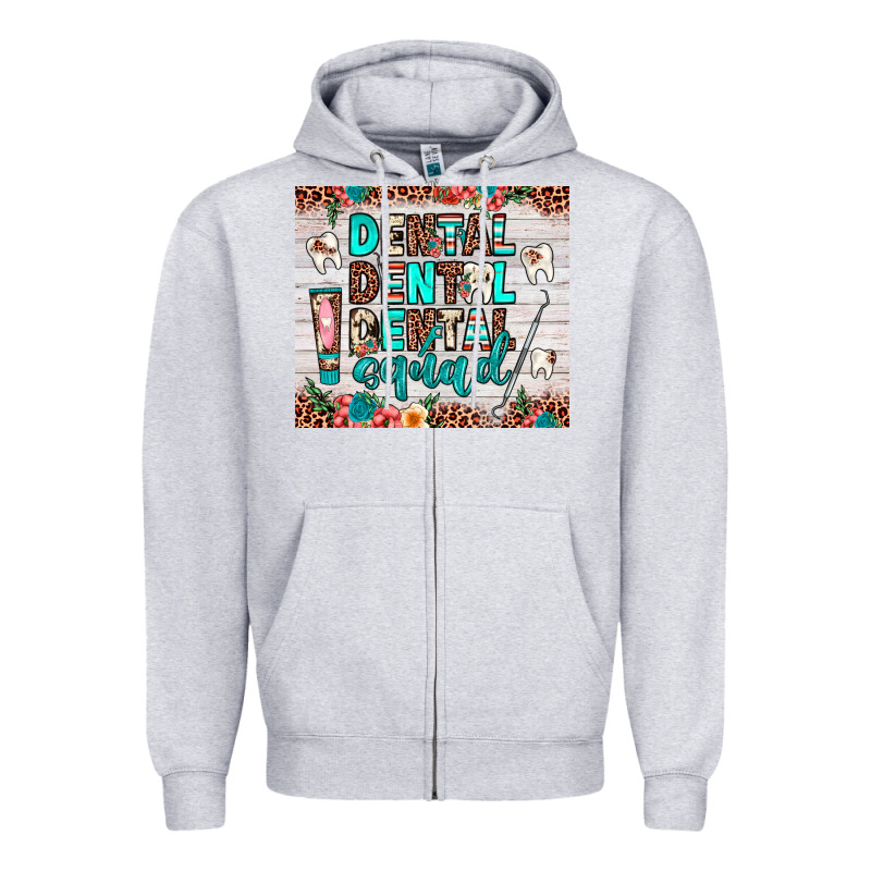 Dental Squad Zipper Hoodie by JahusDesignShop | Teevron