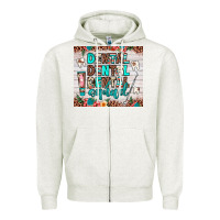 Oatmeal Heather dental squad Zipper Hoodie - JahusDesignShop