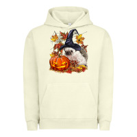 Pigment Pistachio Halloween Hedgehog Urban Hoodie - LillyAllenDesigns