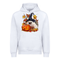 White Halloween Hedgehog Urban Hoodie - LillyAllenDesigns