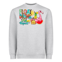 Heather Grey float drink tan repeat Heavyweight Sweatshirt - RanaPortraitStore