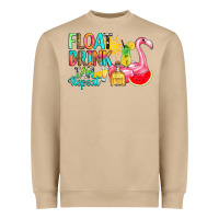 Mushroom float drink tan repeat Heavyweight Sweatshirt - RanaPortraitStore