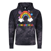 Cloud Black if being gay was a choice i'd be gayer lol Vintage Hoodie - MaliasSmallBusiness