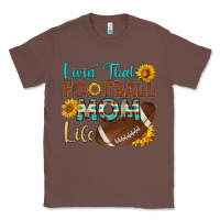Chestnut livin' that football mom life Classic Tee - HRA Design Shop