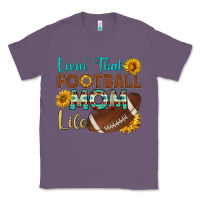 Lavender livin' that football mom life Classic Tee - HRA Design Shop