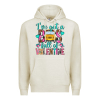 Oatmeal Heather ive got a bus full of valentine Premium Hoodie - NancyCooperArtShop