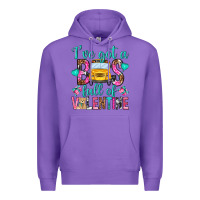Purple ive got a bus full of valentine Premium Hoodie - NancyCooperArtShop