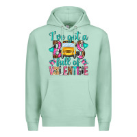 Seafoam ive got a bus full of valentine Premium Hoodie - NancyCooperArtShop