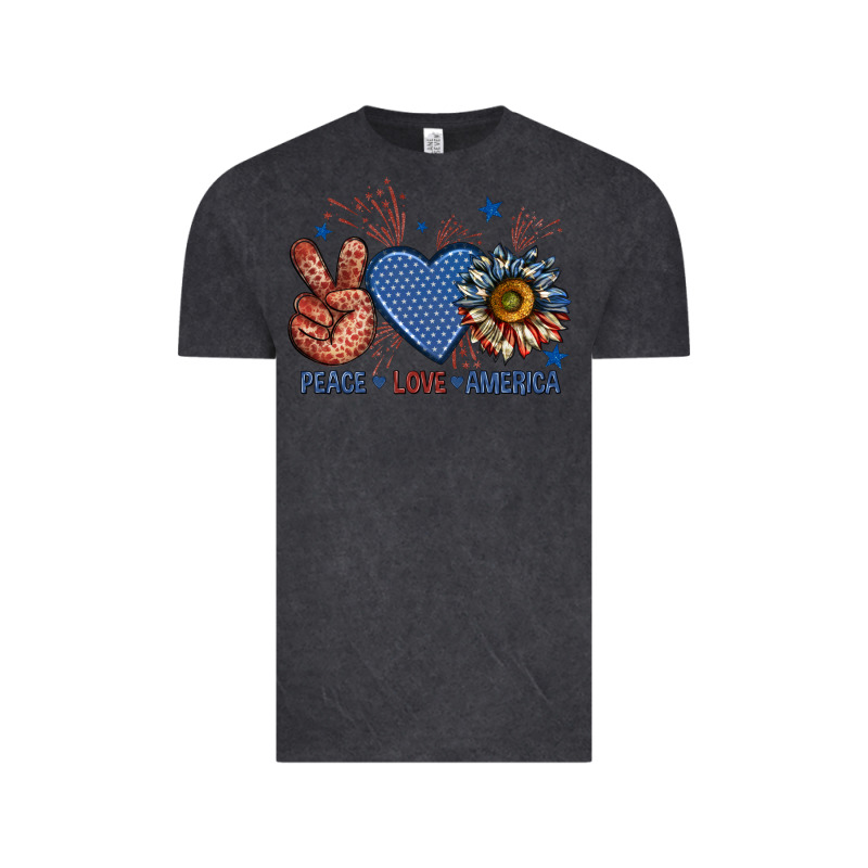 Peace Love America Billie Wilder Vintage Tee by texasbilliewilder | Teevron
