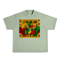 Oil Green juneteenth since 1865 tumbler Urban Heavy Tee - BarkalooDesign