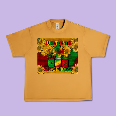 Juneteenth Since 1865 Tumbler Urban Heavy Tee Designed By Barkaloodesign