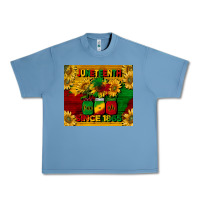 Pebble Blue juneteenth since 1865 tumbler Urban Heavy Tee - BarkalooDesign