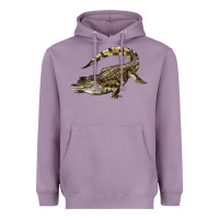 Lavender crocodile Heavyweight Hoodie - LillyAllenDesigns