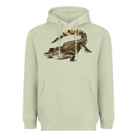 Matcha crocodile Heavyweight Hoodie - LillyAllenDesigns