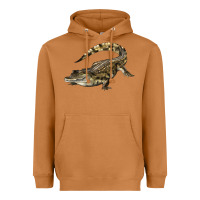Meerkat crocodile Heavyweight Hoodie - LillyAllenDesigns