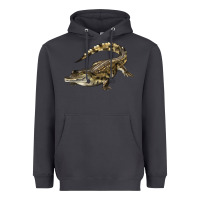 Smoke crocodile Heavyweight Hoodie - LillyAllenDesigns