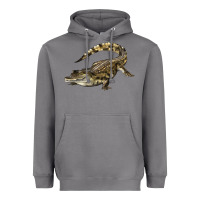 Storm crocodile Heavyweight Hoodie - LillyAllenDesigns
