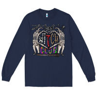 Navy bad witch club Long Sleeve Tee - CowhideDigitalArt