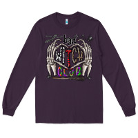 Plum bad witch club Long Sleeve Tee - CowhideDigitalArt