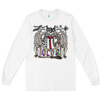 White bad witch club Long Sleeve Tee - CowhideDigitalArt