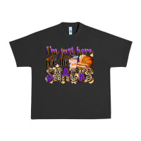 Pigment Black i'm just here for the snacks basketball Urban Heavy Tee - Zillion Design Studio