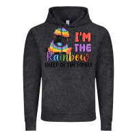 Vintage Black i'm the rainbow sheep of the family Vintage Hoodie - MaliasSmallBusiness