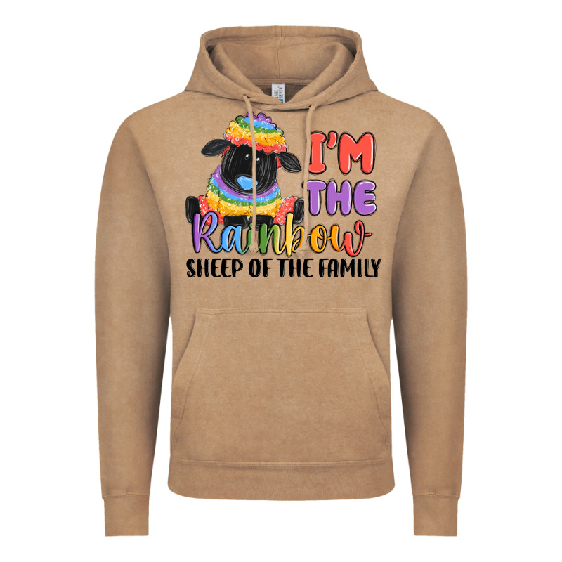 I'm The Rainbow Sheep Of The Family Vintage Hoodie by MaliasSmallBusiness | Teevron