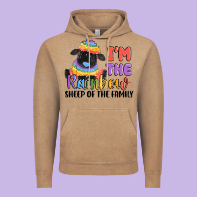 Vintage Hoodie i'm the rainbow sheep of the family