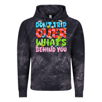 Cloud Black don't trip over what's behind you Vintage Hoodie - JahusDesignShop