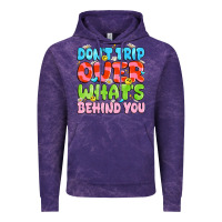 Cloud Purple don't trip over what's behind you Vintage Hoodie - JahusDesignShop