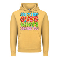 Vintage Mustard don't trip over what's behind you Vintage Hoodie - JahusDesignShop