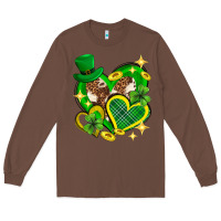 Chestnut St. Patrick's Day lucky heart Long Sleeve Tee - Neo Western