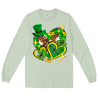 Matcha St. Patrick's Day lucky heart Long Sleeve Tee - Neo Western
