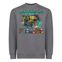 Storm i'd rather be fishing Heavyweight Sweatshirt - RanaPortraitStore